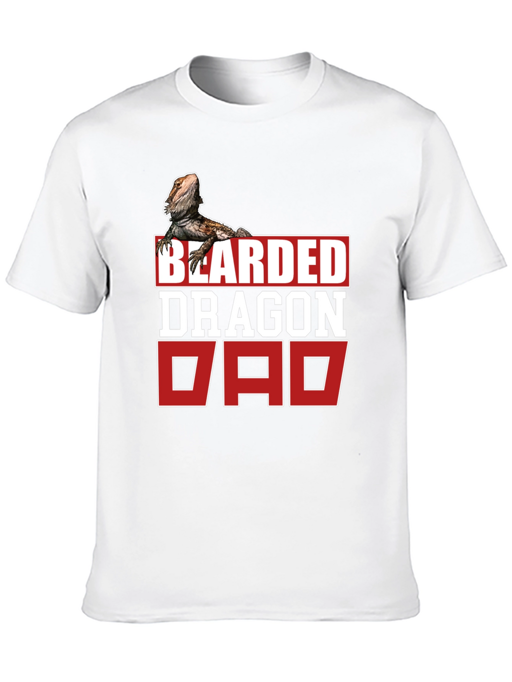 Bearded Dragon Dad T-Shirt - Reptile Lover Gift
