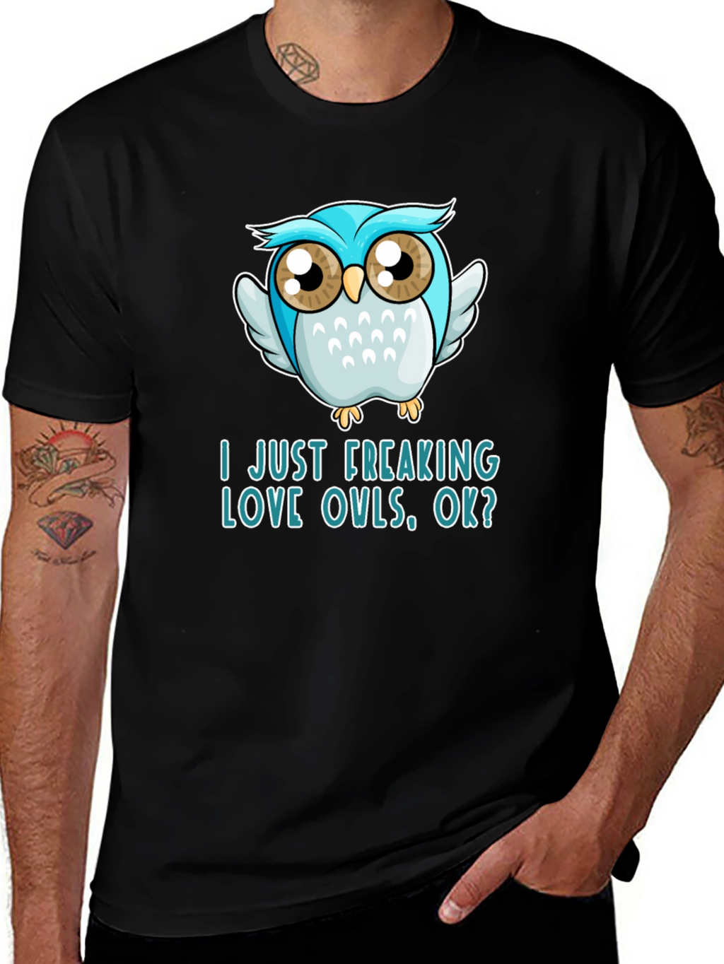 I Just Freaking Love Owls T-Shirt