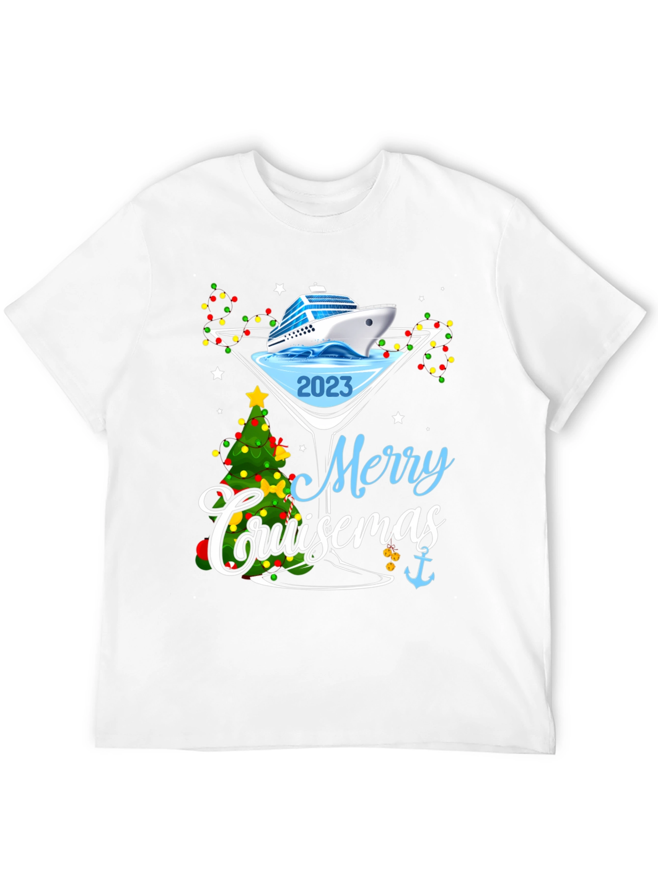 Merry Cruisemas 2023 T-Shirt Cruise Christmas Tee
