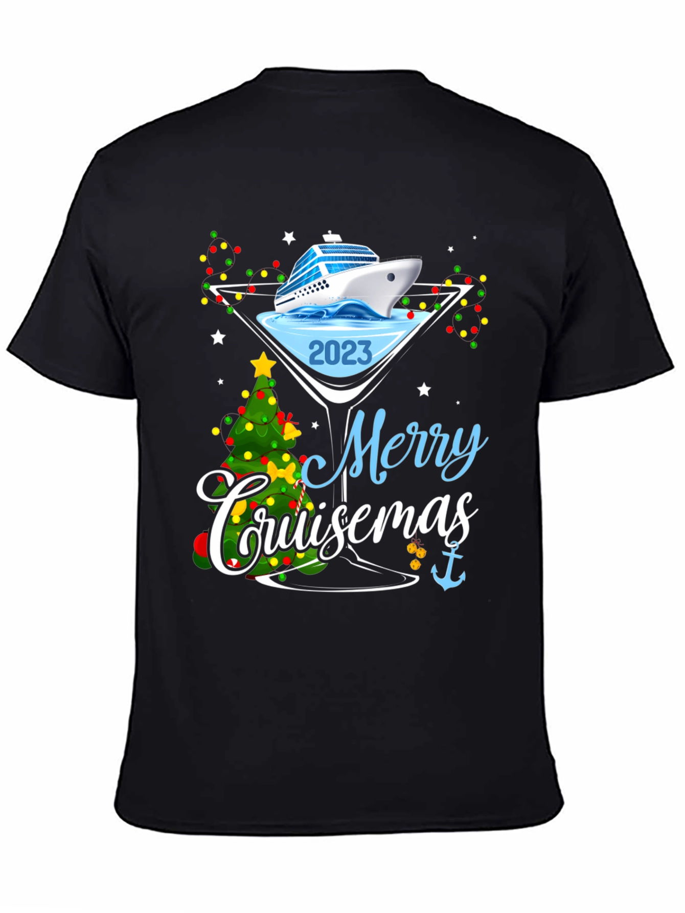 Merry Cruisemas 2023 T-Shirt Cruise Christmas Tee