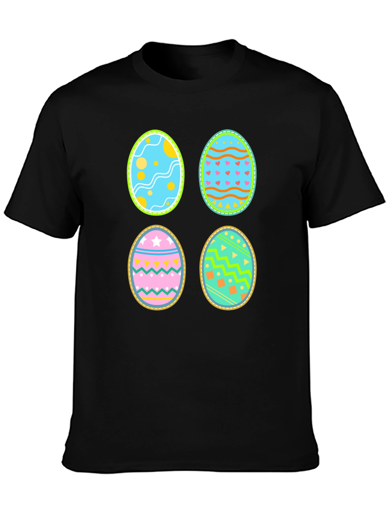 Festive Easter Egg T-Shirt - Fun Holiday Apparel
