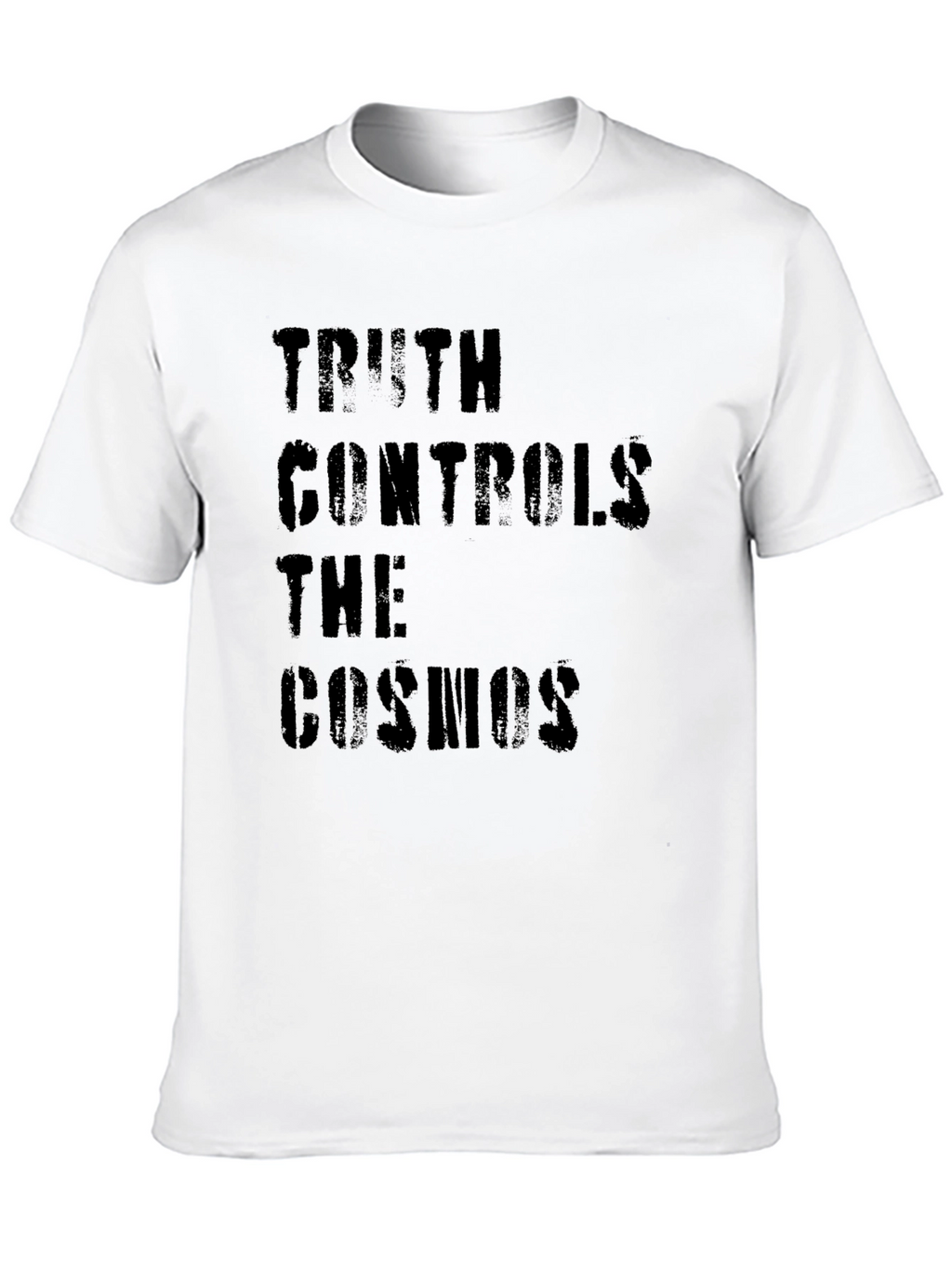 Truth Controls The Cosmos Graphic Tee - Black