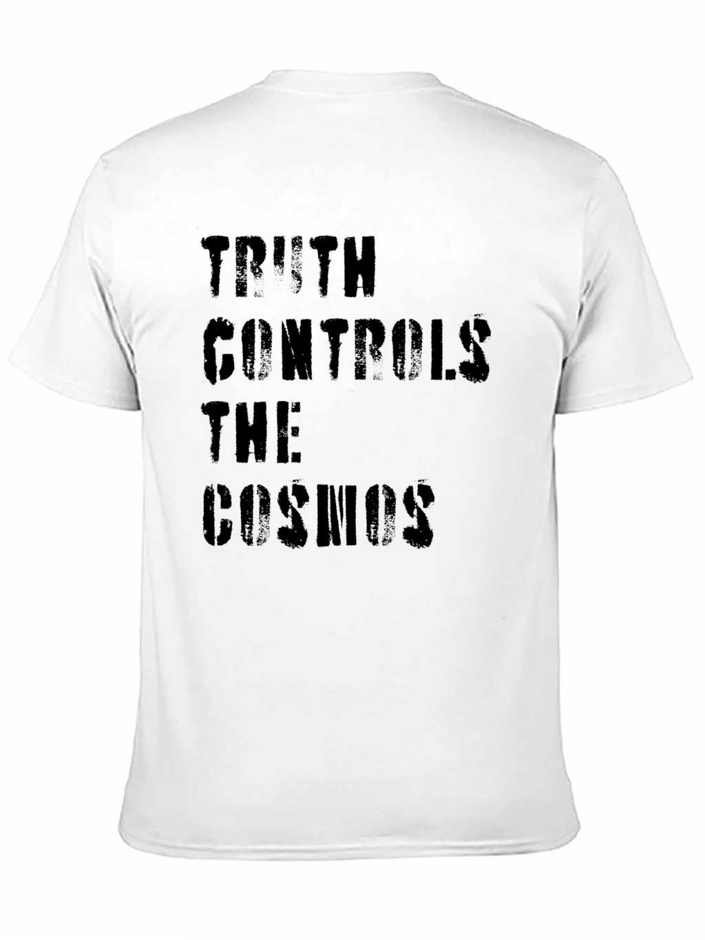 Truth Controls The Cosmos Graphic Tee - Black