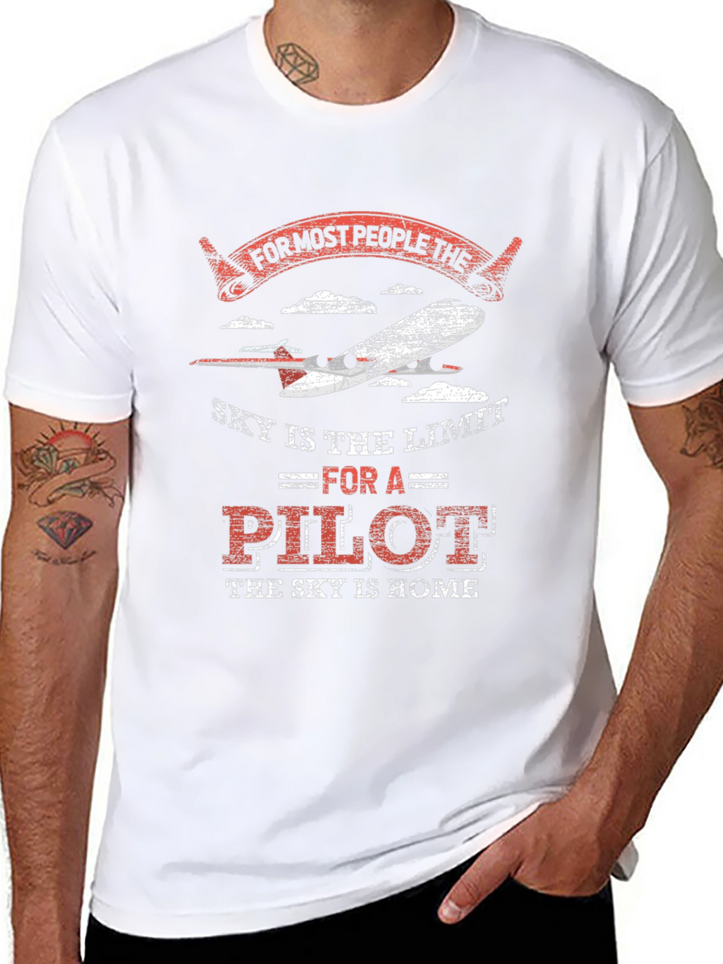 Pilot T-Shirt - Sky is Home