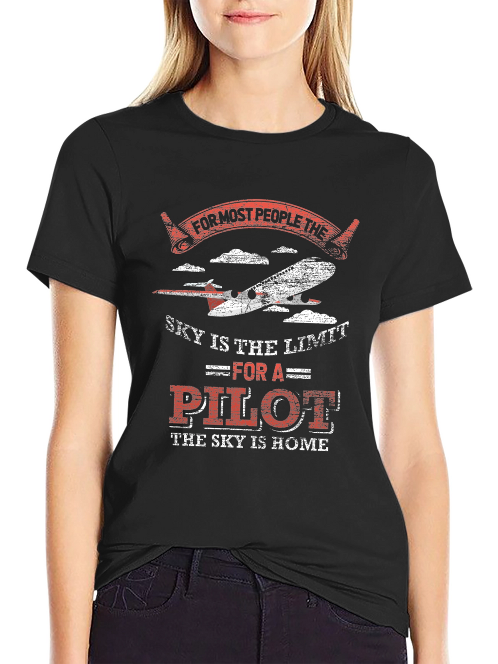 Pilot T-Shirt - Sky is Home