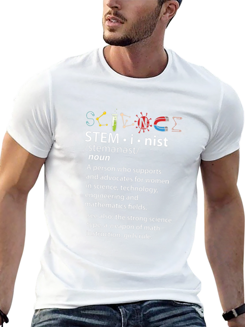 STEMinist T-Shirt - Women in STEM Support