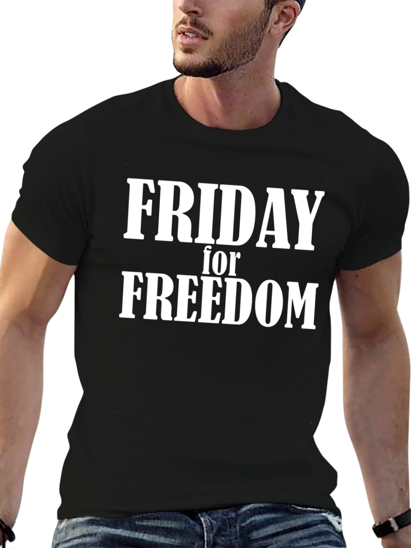 Friday For Freedom Graphic Tee - Soft Cotton Blend