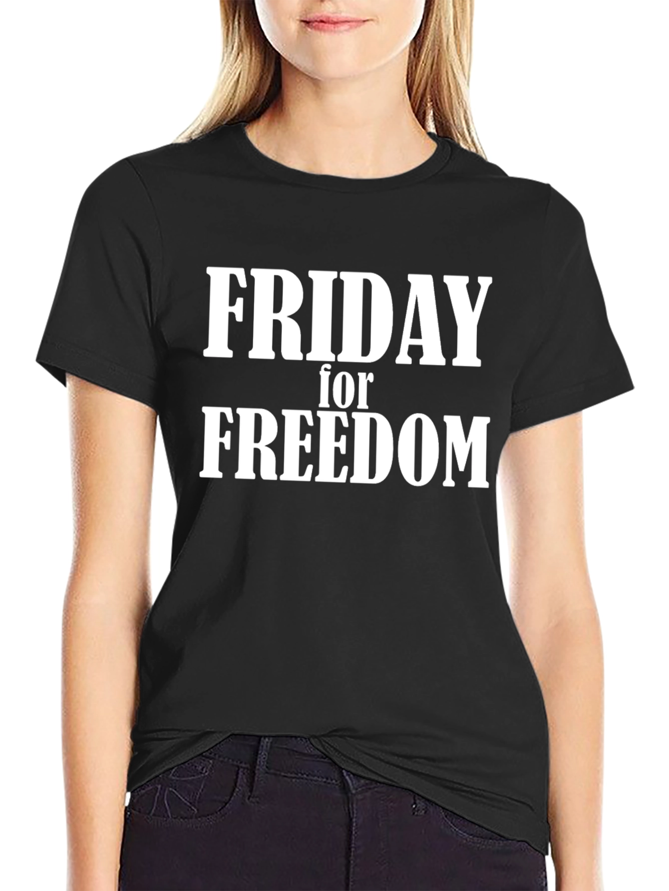 Friday For Freedom Graphic Tee - Soft Cotton Blend