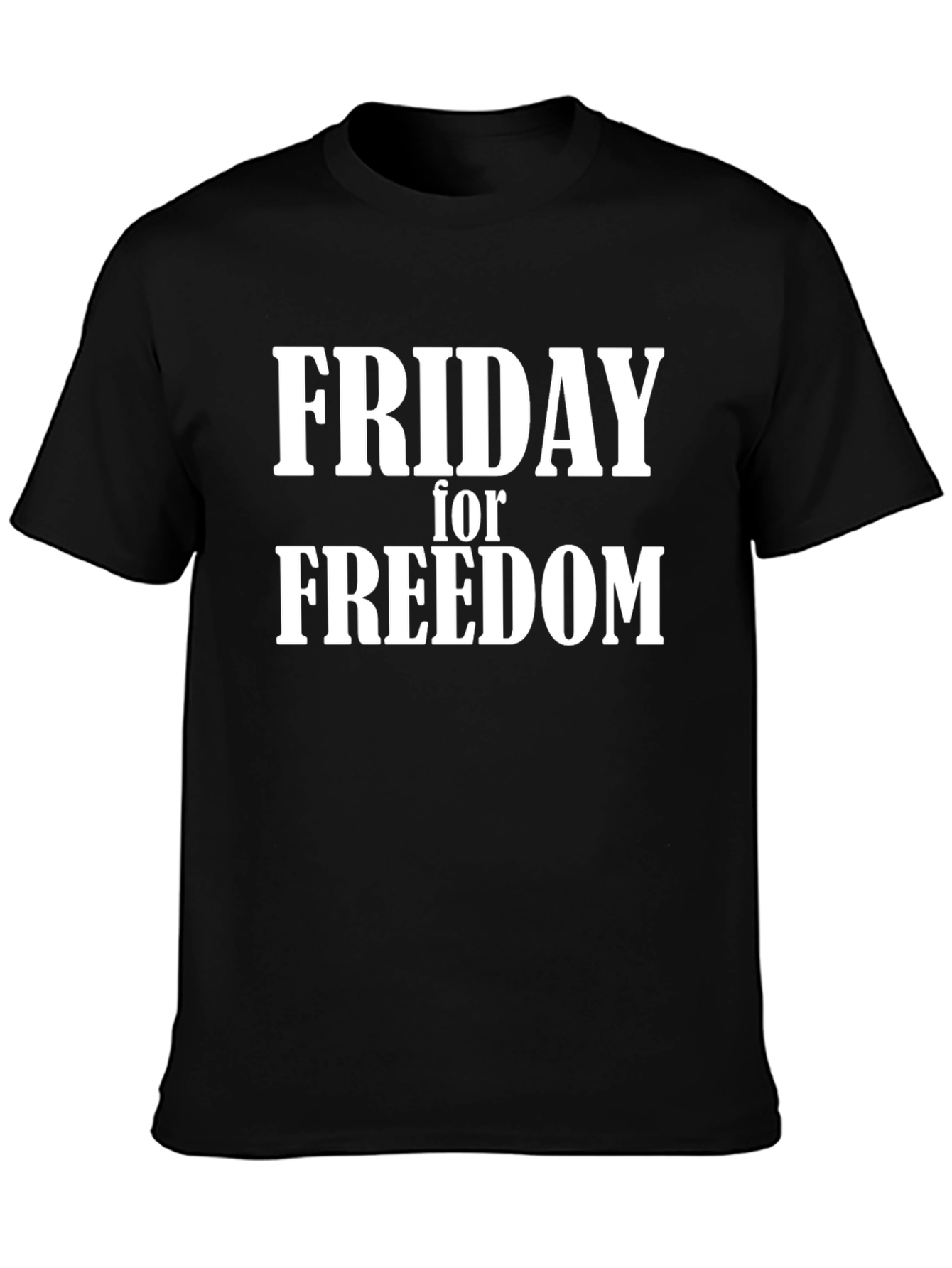 Friday For Freedom Graphic Tee - Soft Cotton Blend