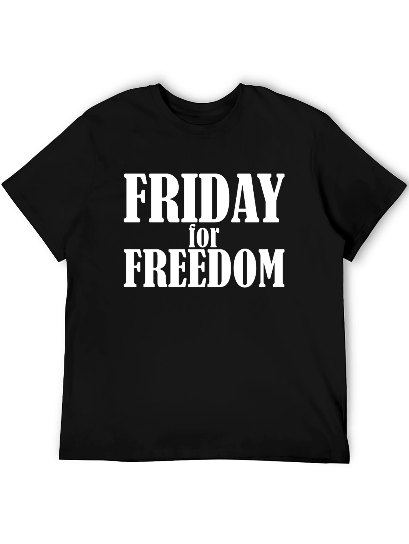 Friday For Freedom Graphic Tee - Soft Cotton Blend