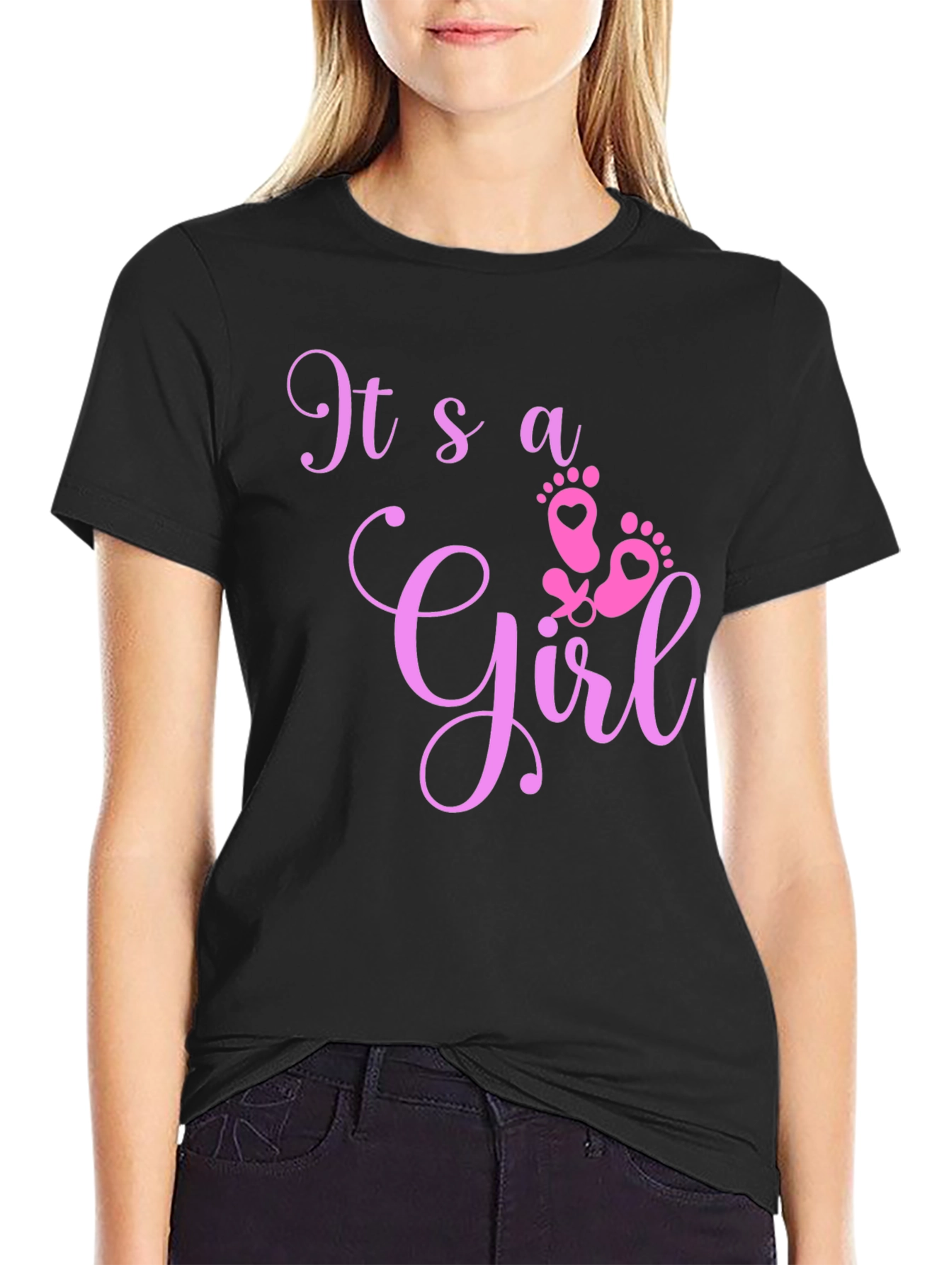Its A Girl Baby Shower T-Shirt