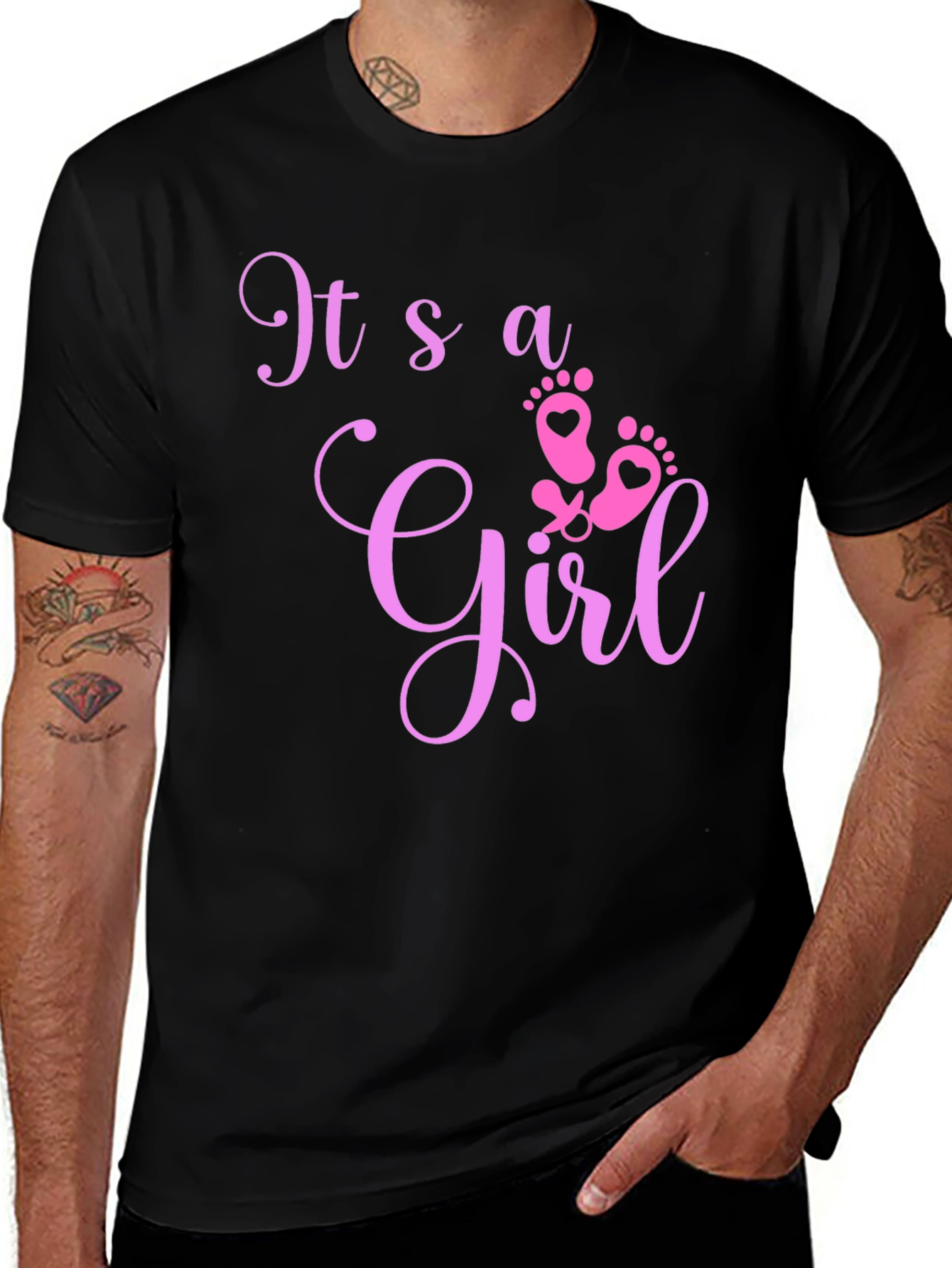 Its A Girl Baby Shower T-Shirt