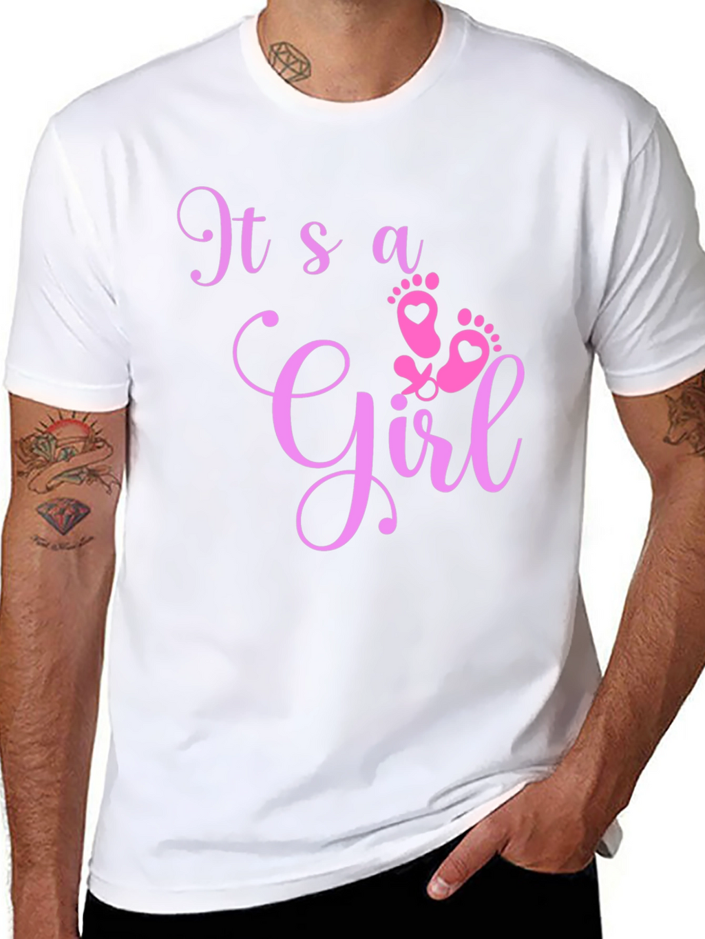 Its A Girl Baby Shower T-Shirt