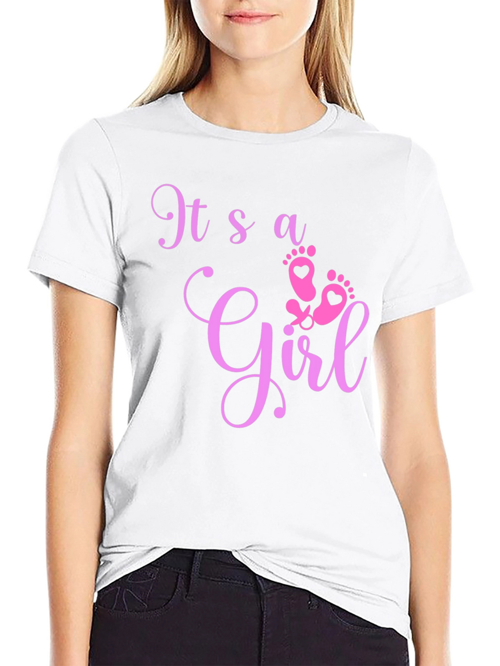Its A Girl Baby Shower T-Shirt