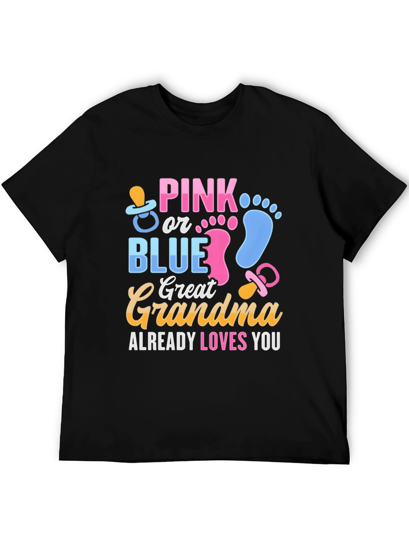 Pink or Blue Great Grandma T-Shirt