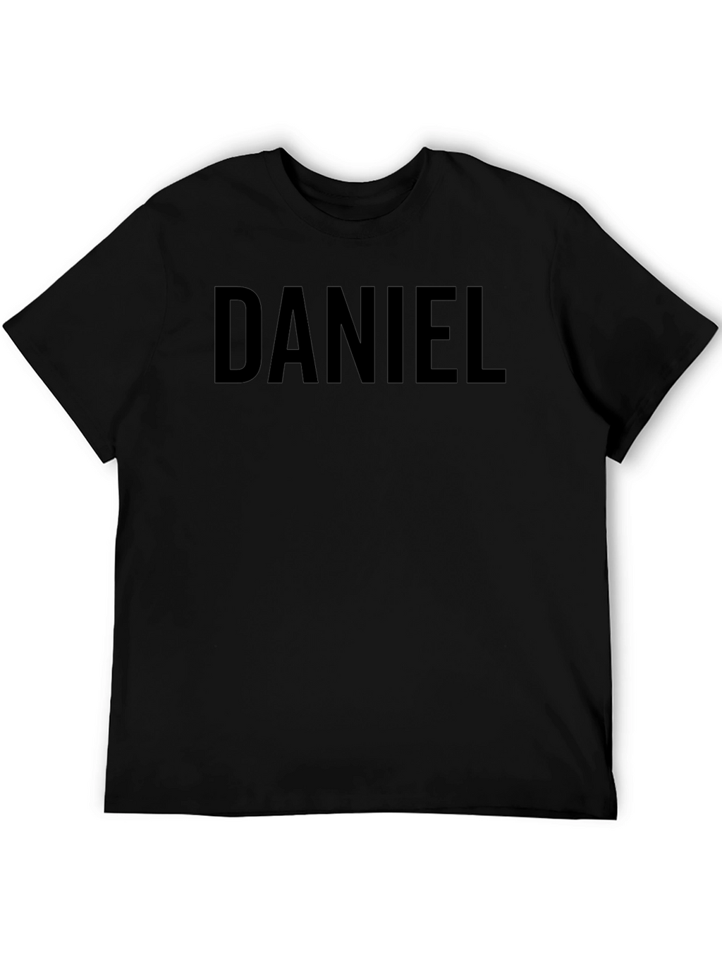 Daniel Graphic Tee - Black Cotton Blend