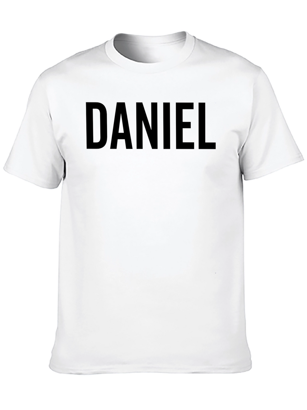 Daniel Graphic Tee - Black Cotton Blend