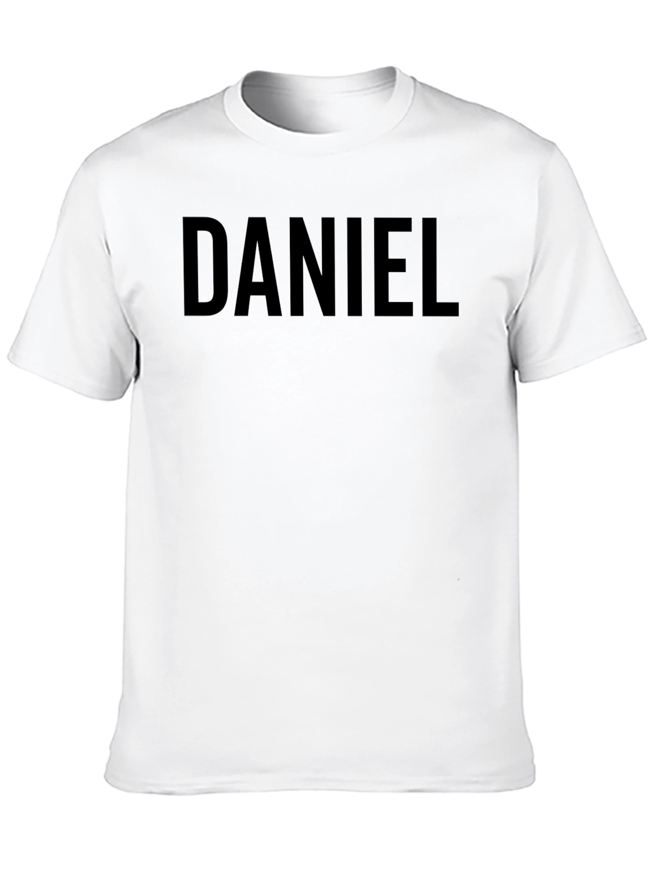 Daniel Graphic Tee - Black Cotton Blend