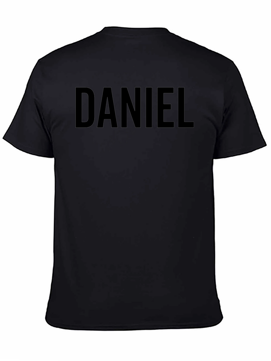 Daniel Graphic Tee - Black Cotton Blend