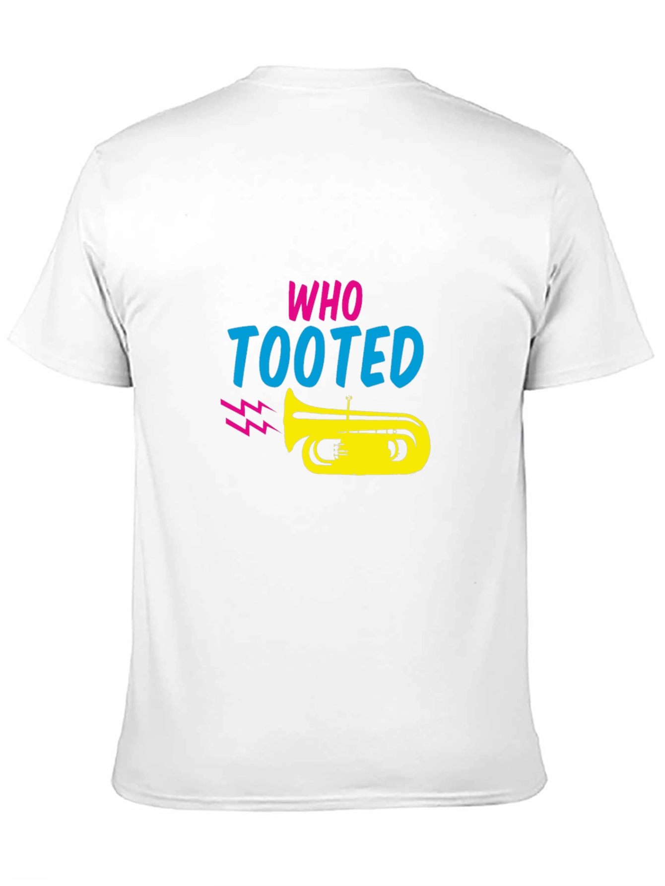 Who Tooted T-Shirt - Funny Music Graphic Tee