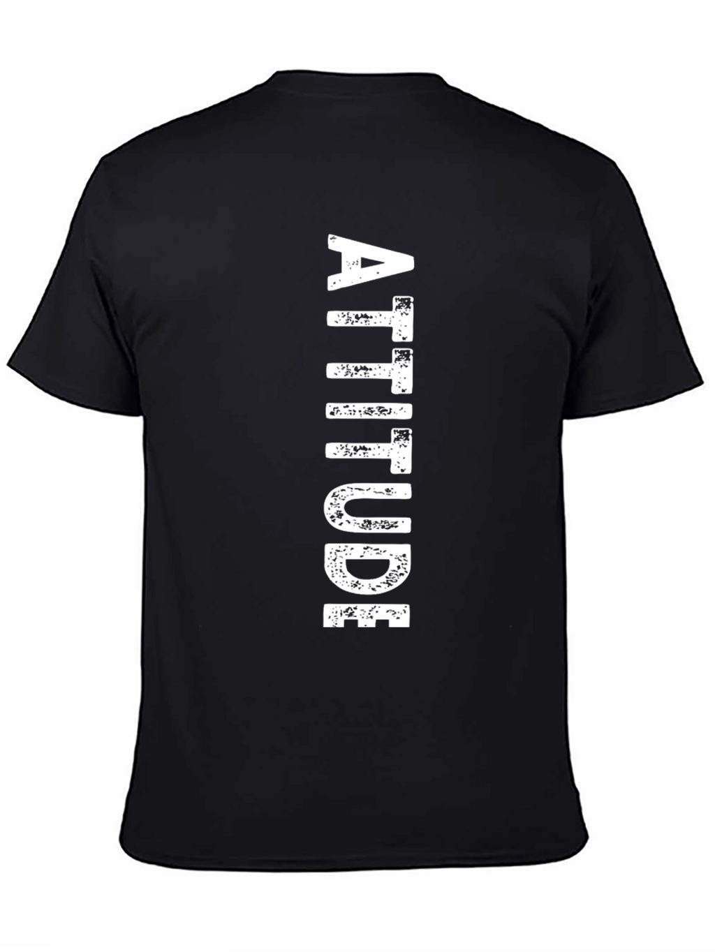Attitude Graphic Black T-Shirt