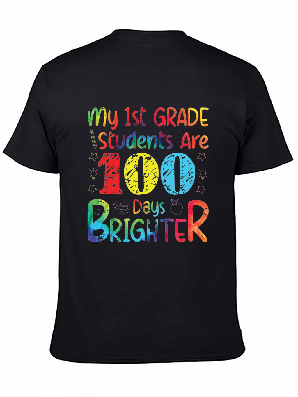 100 Days Brighter Teacher T-Shirt