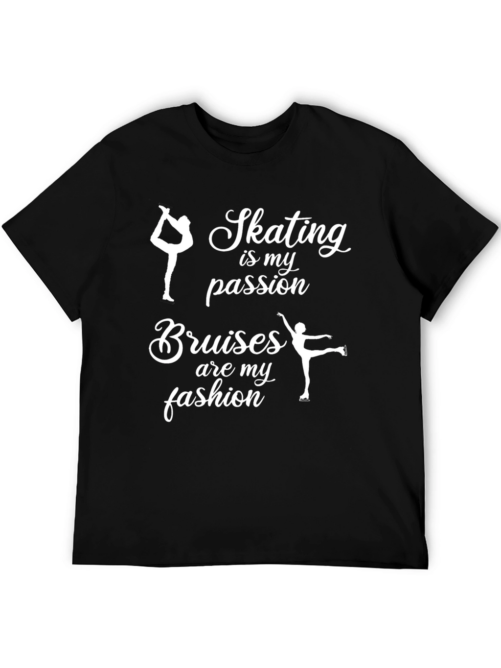 Skating Passion T-Shirt - Ice Skating Fashion Tee