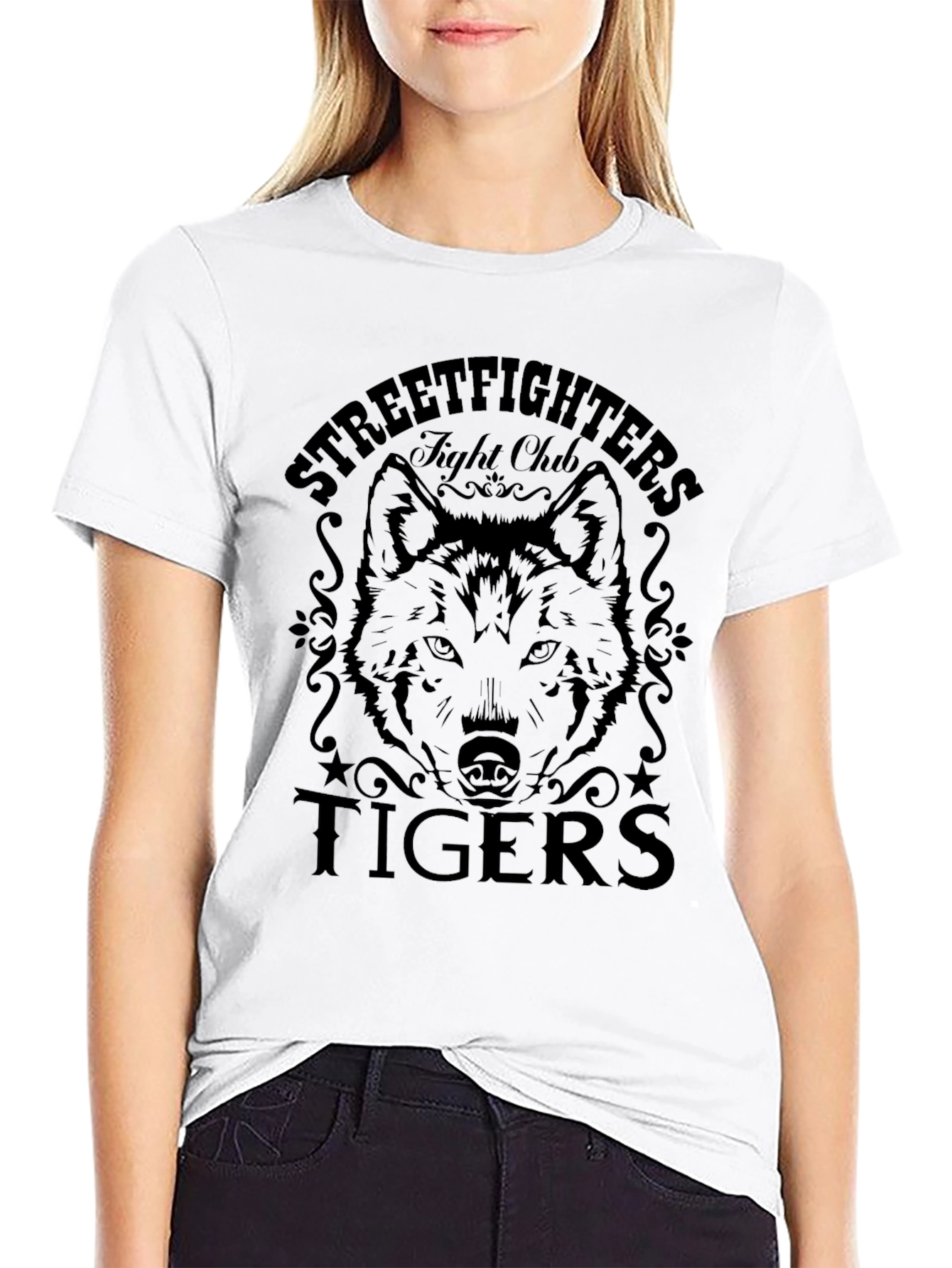 Streetfighters Tigers Fight Club T-Shirt