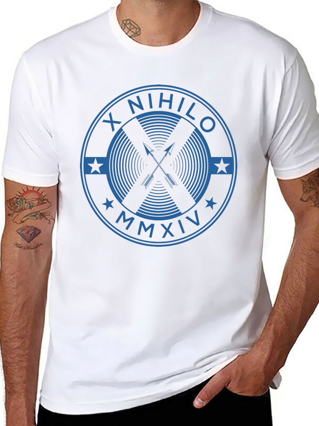 X Nihilo MMXIV Graphic Tee - Black