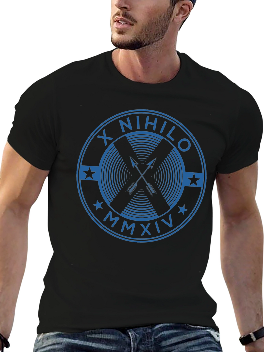 X Nihilo MMXIV Graphic Tee - Black