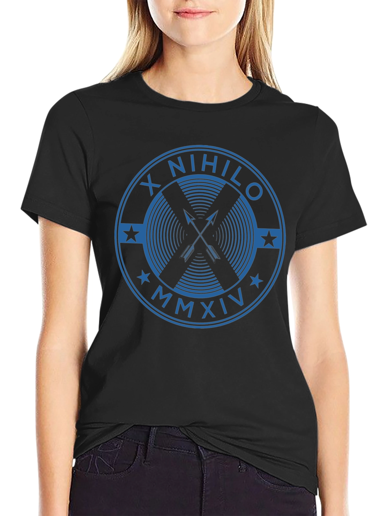 X Nihilo MMXIV Graphic Tee - Black