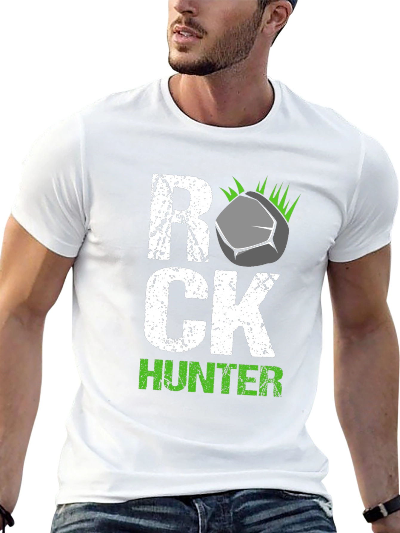 Rock Hunter T-Shirt - Unique Graphic Tee