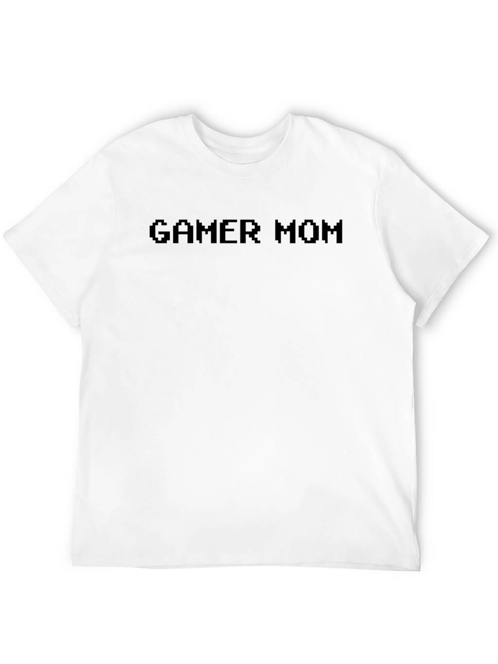 Gamer Mom Graphic Tee - Black Cotton Casual T-Shirt