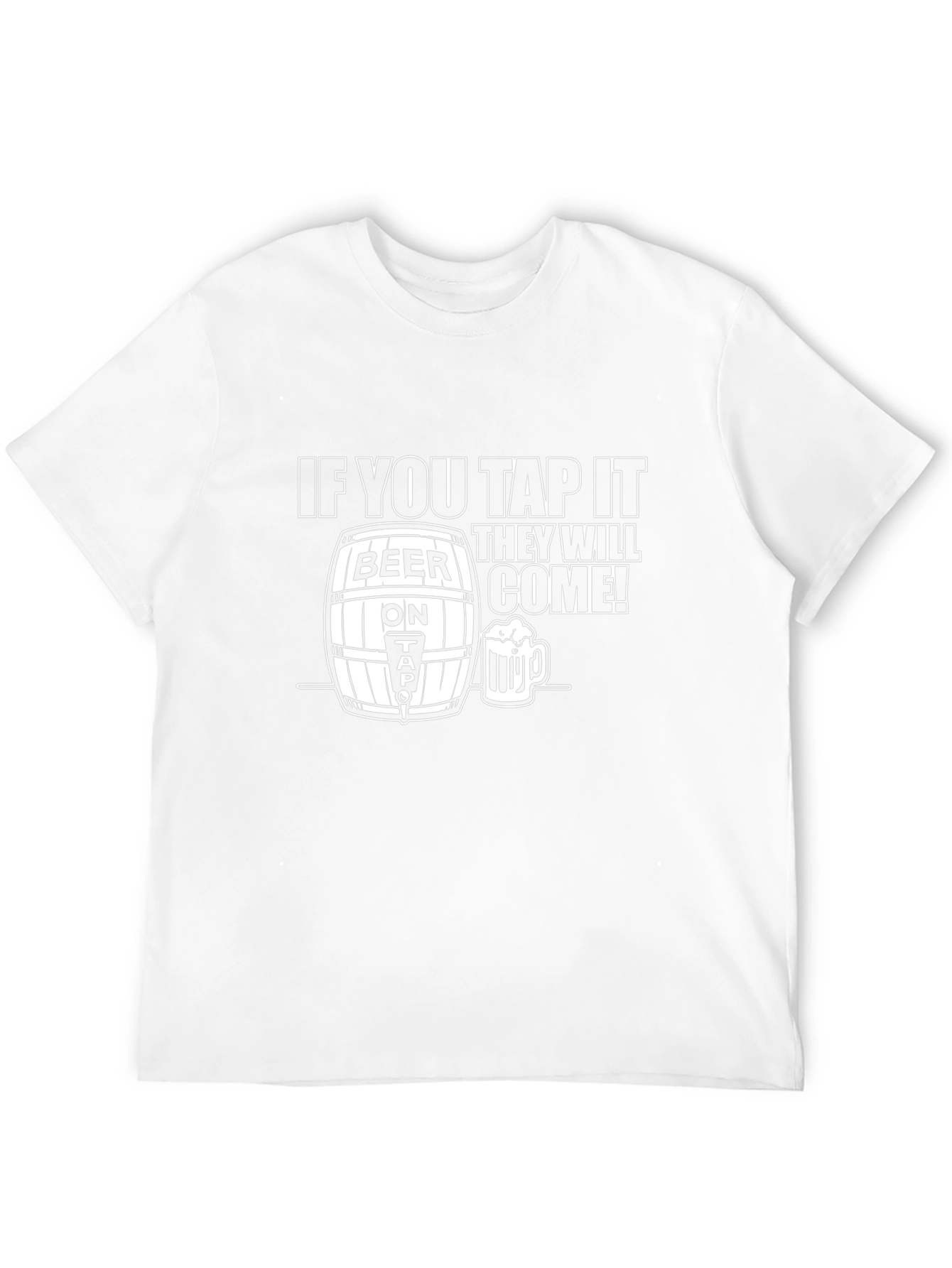Beer Tap It T-Shirt - Funny Drinking Tee