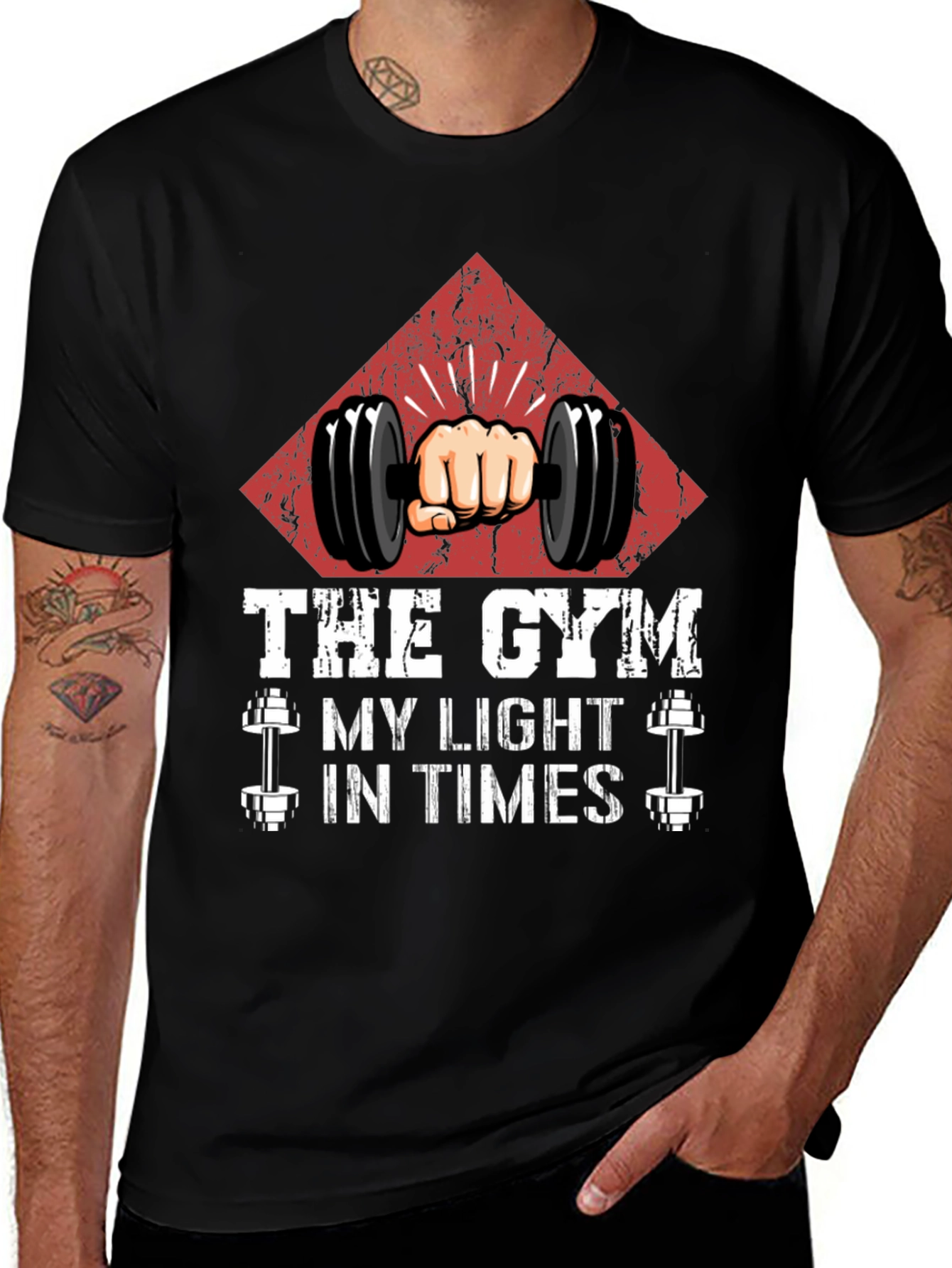 Gym Motivation Graphic Tee