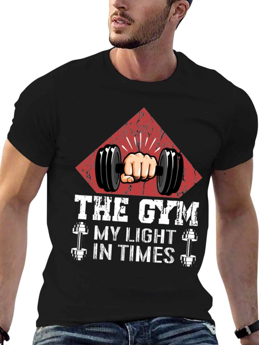 Gym Motivation Graphic Tee