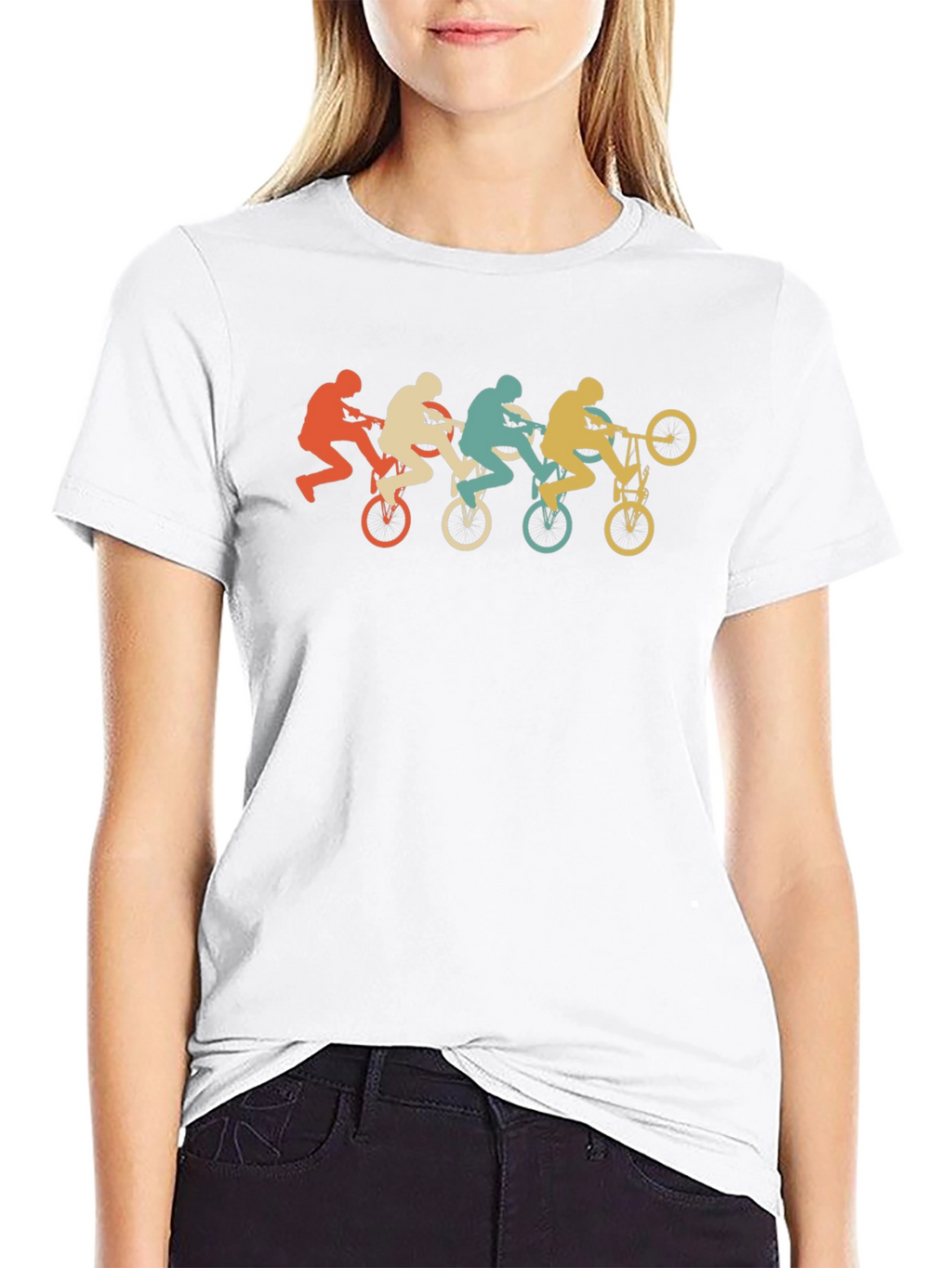 Retro Mountain Bike T-Shirt - Stylish Graphic Tee