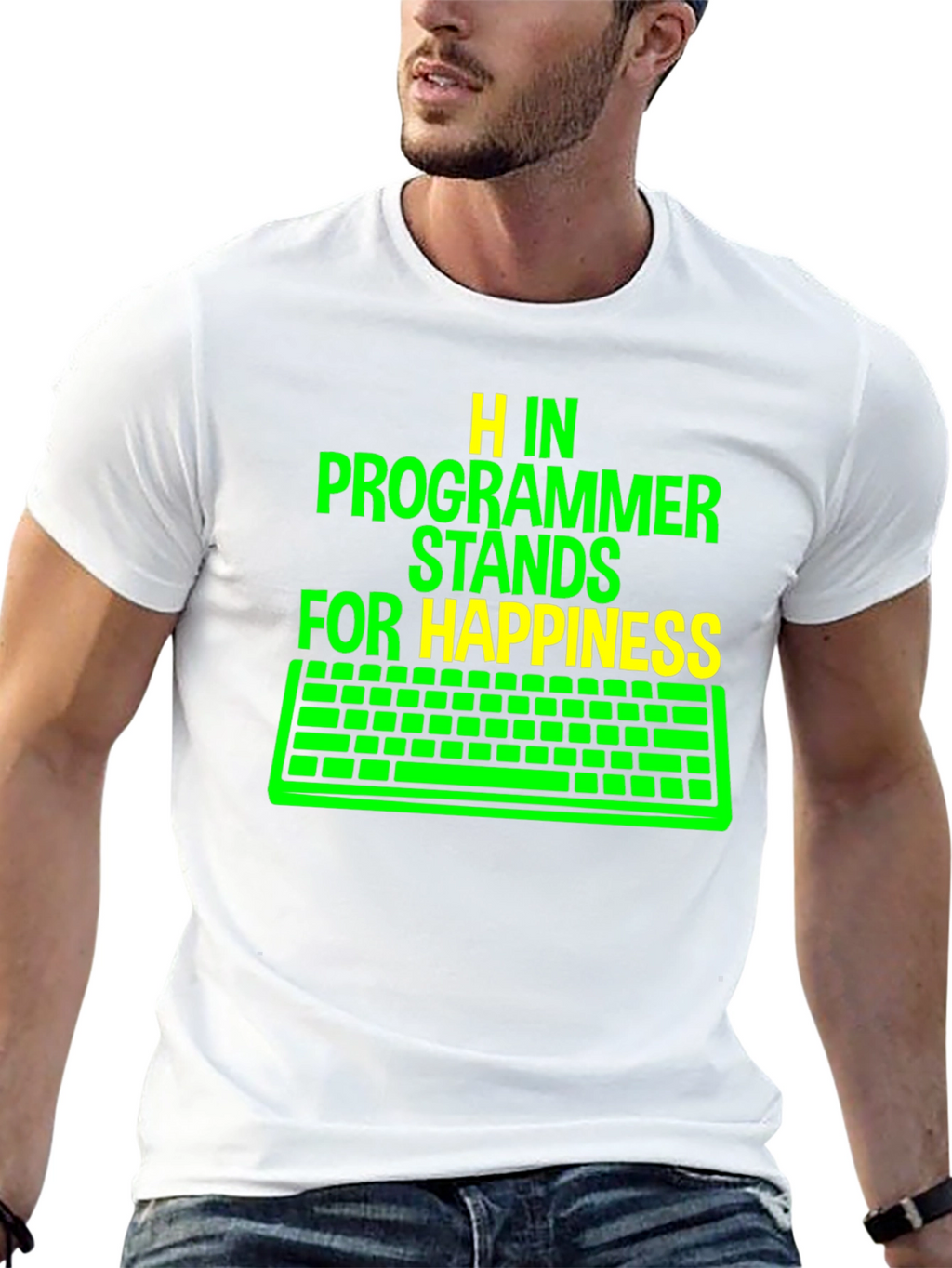 Programmer Happiness Graphic T-Shirt