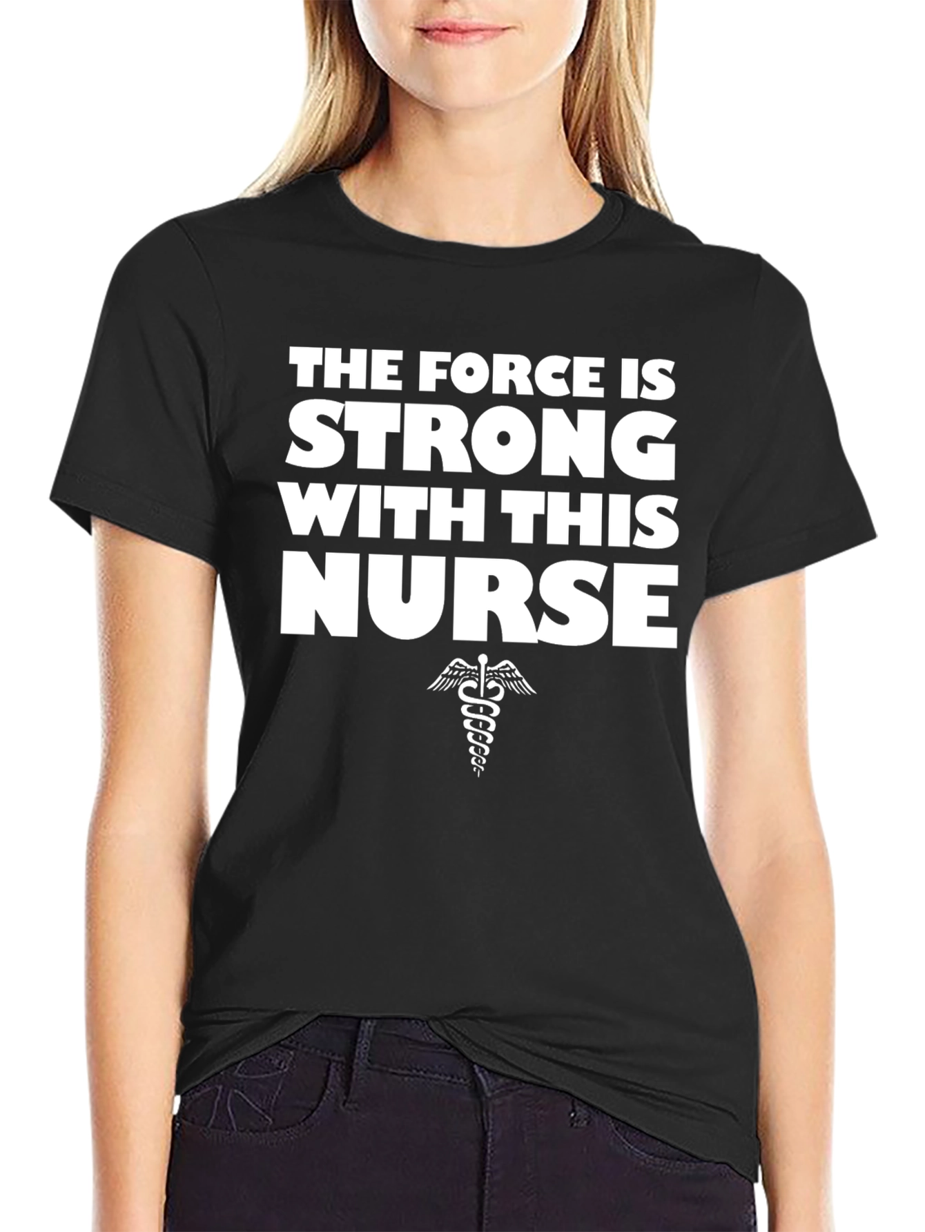 The Force is Strong With This Nurse T-Shirt