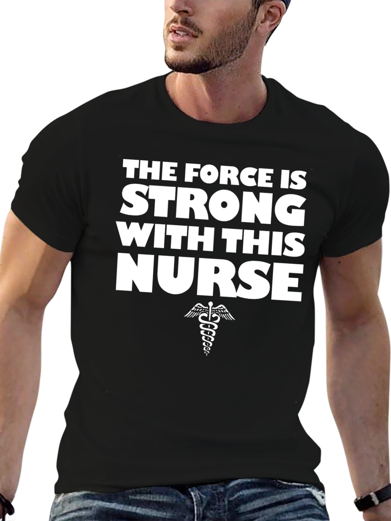 The Force is Strong With This Nurse T-Shirt