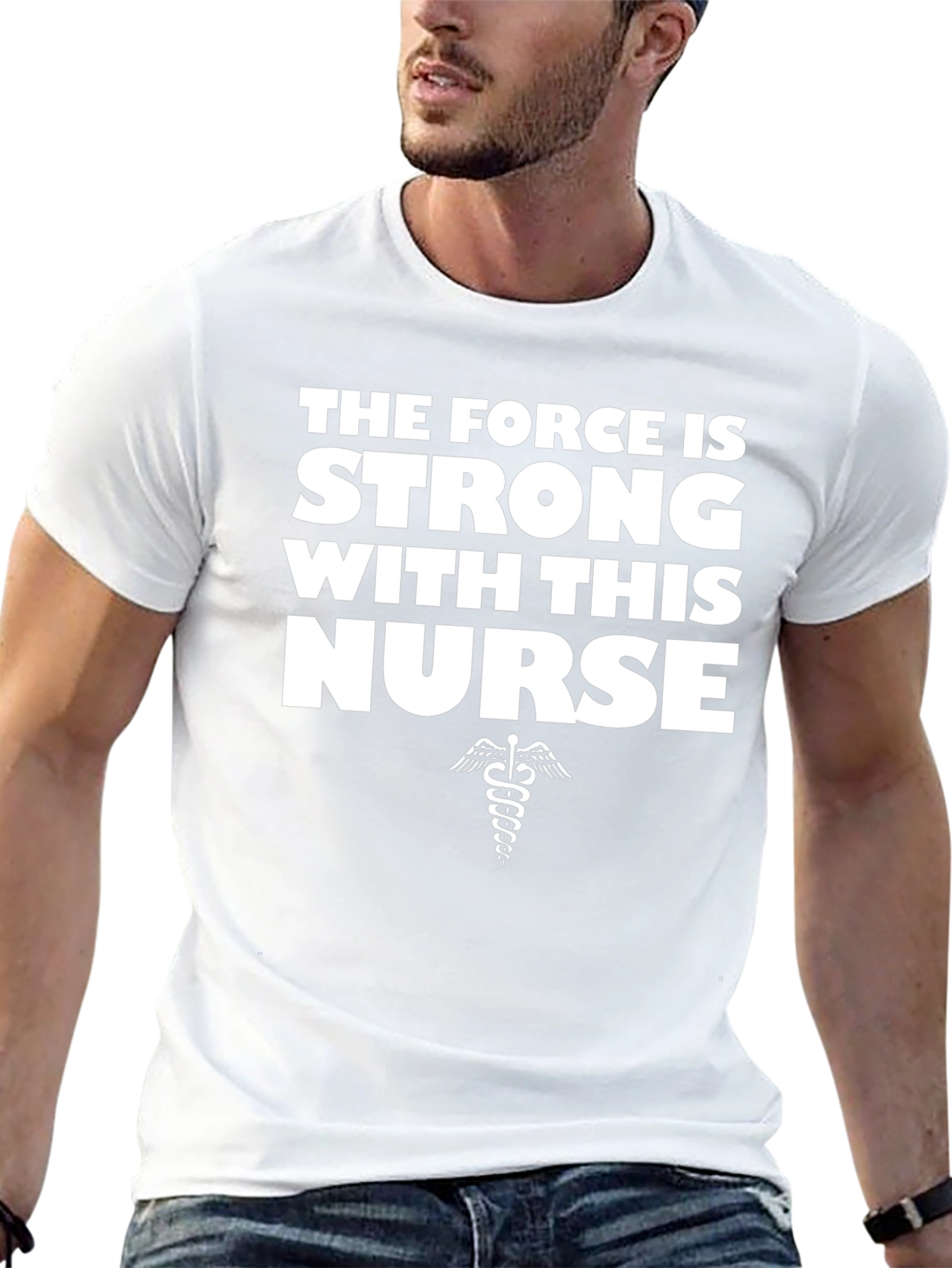 The Force is Strong With This Nurse T-Shirt