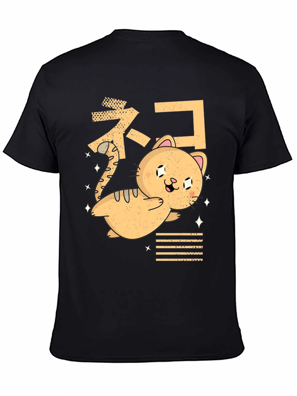 Kawaii Cat T-Shirt - Anime Style Kitten Tee