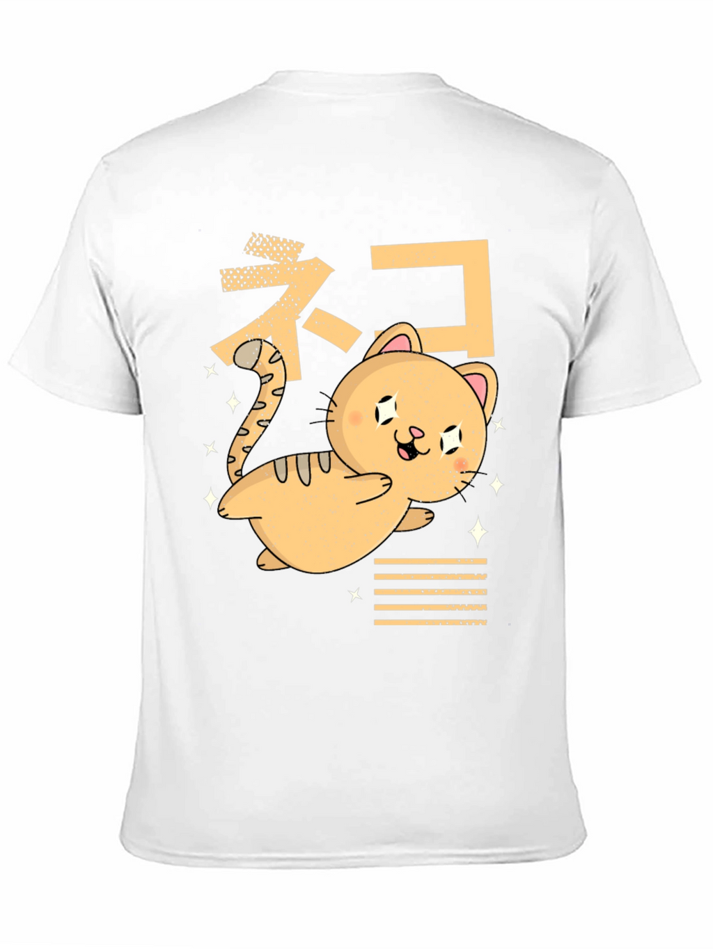 Kawaii Cat T-Shirt - Anime Style Kitten Tee