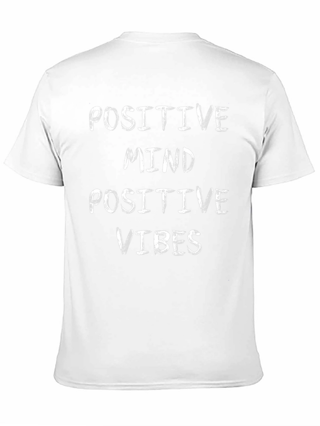 Positive Mind Positive Vibes Black T-Shirt