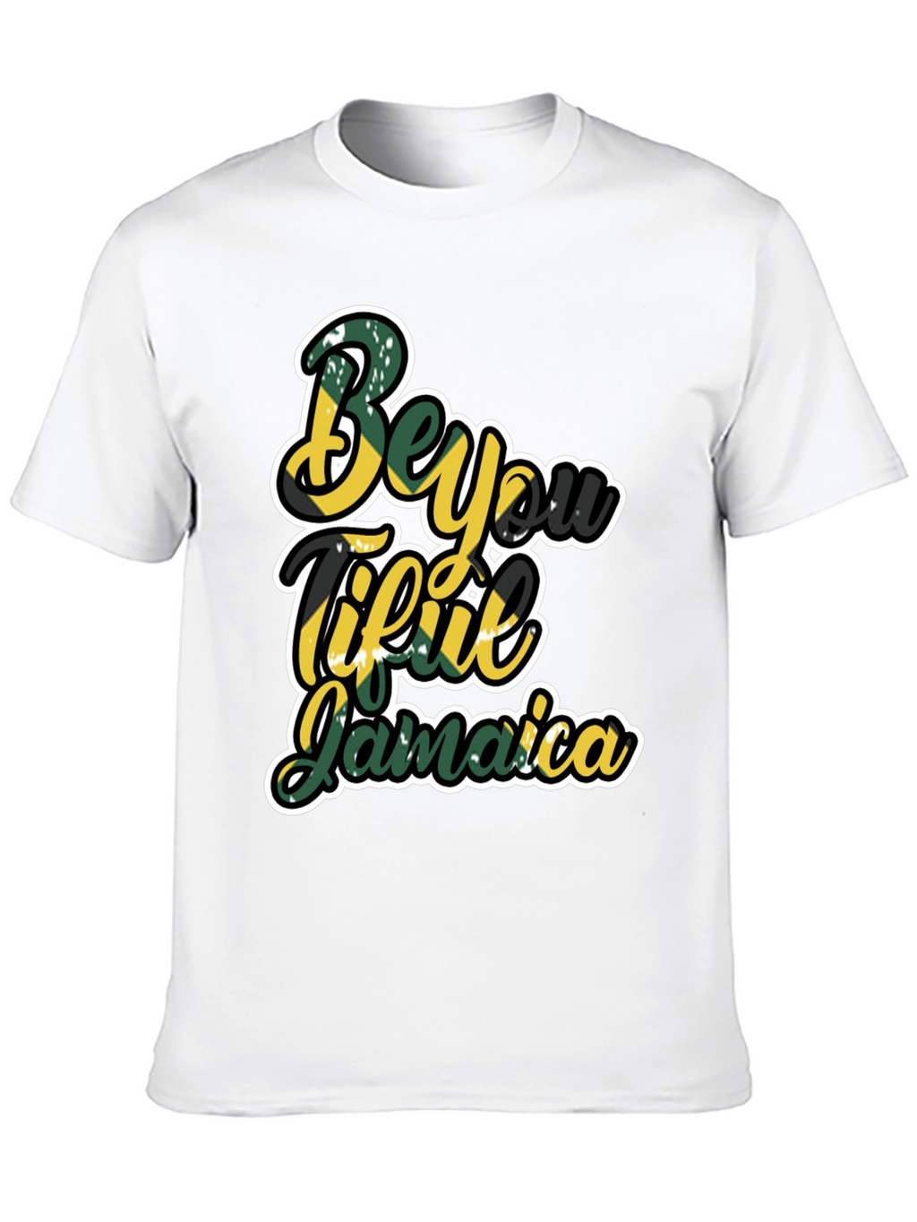 Beyoutiful Jamaica T-Shirt - Stylish Graphic Tee