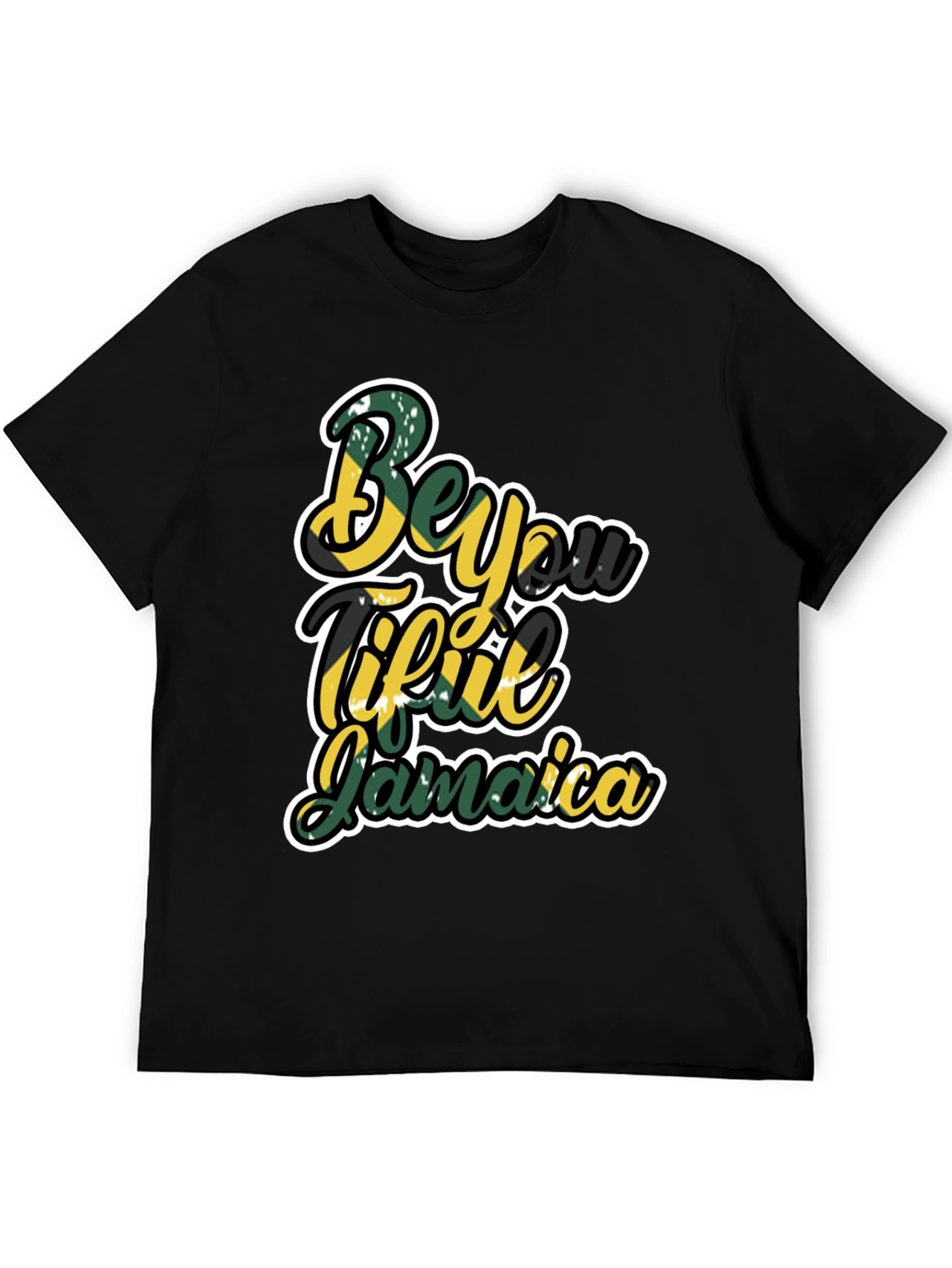 Beyoutiful Jamaica T-Shirt - Stylish Graphic Tee