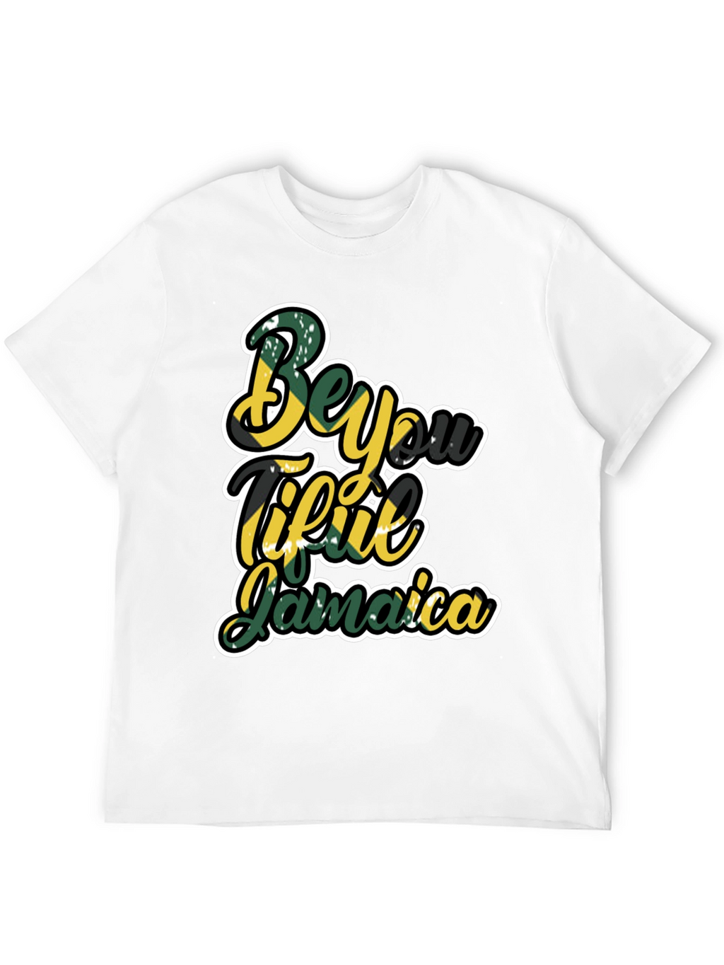 Beyoutiful Jamaica T-Shirt - Stylish Graphic Tee