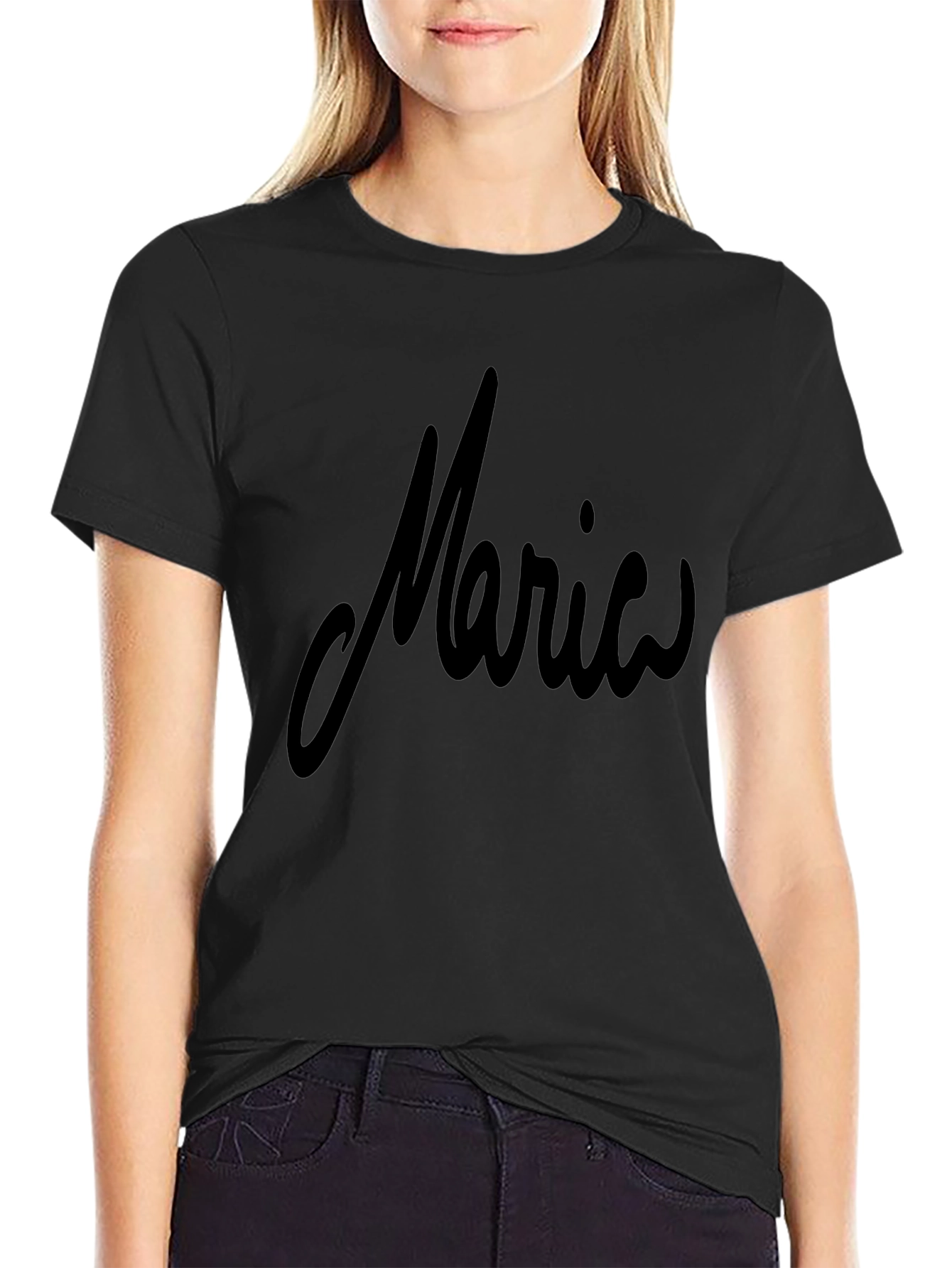 Black Maria Graphic Tee - Casual Style