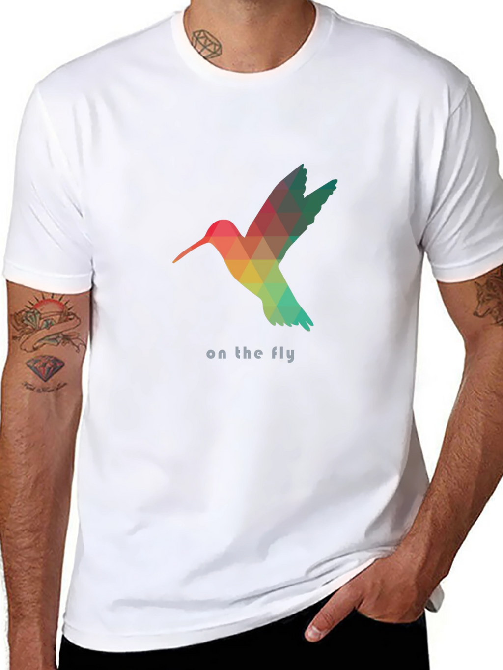 Hummingbird Graphic T-Shirt