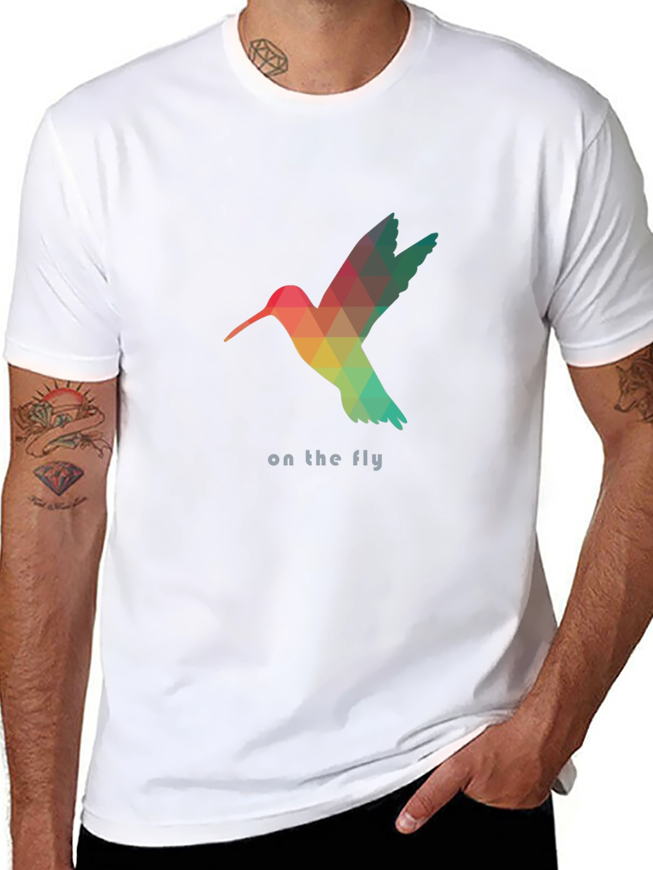 Hummingbird Graphic T-Shirt